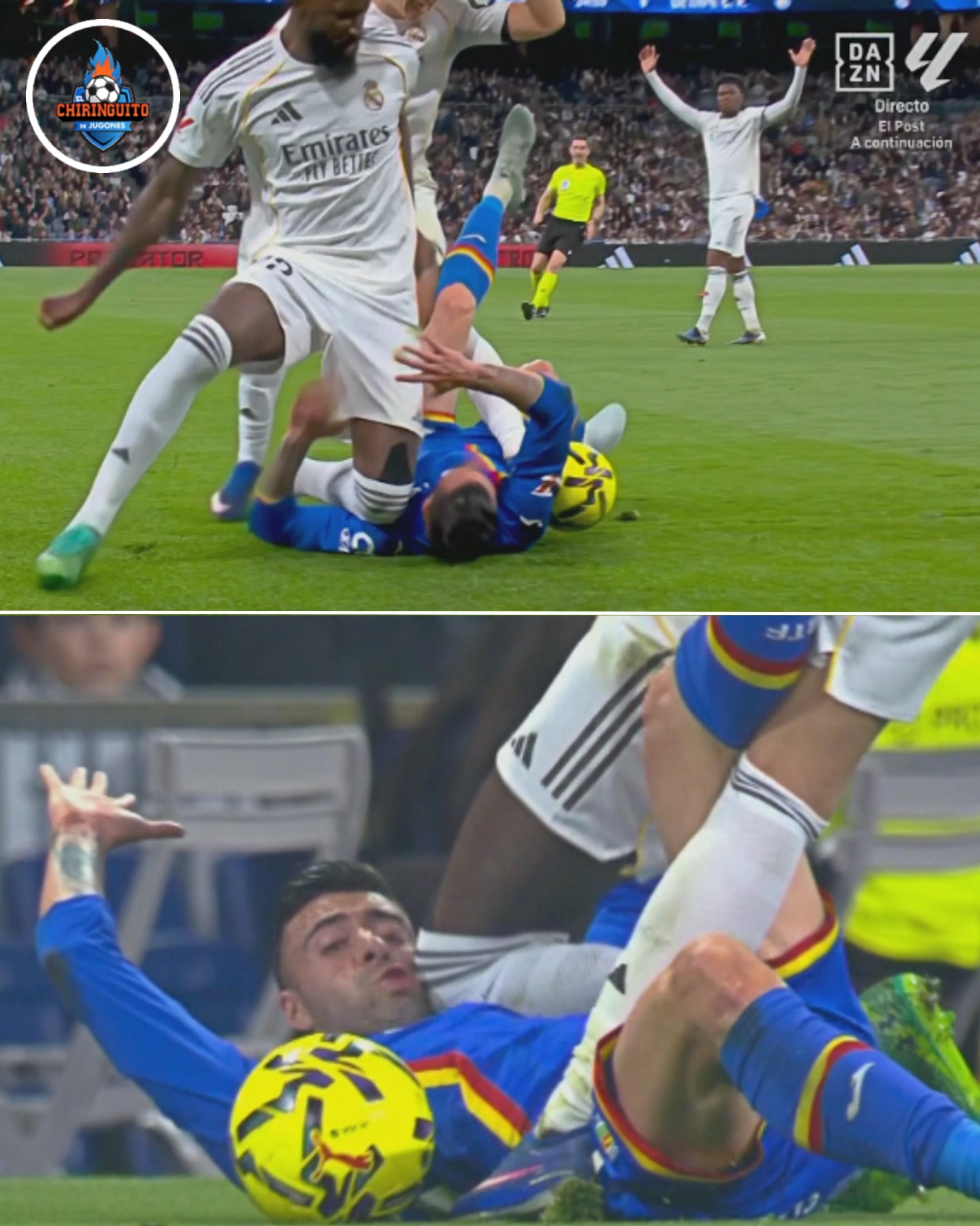 电竞真人-赫塔费中场米利亚：吕迪格的动作是足以被禁赛多场的暴力行为